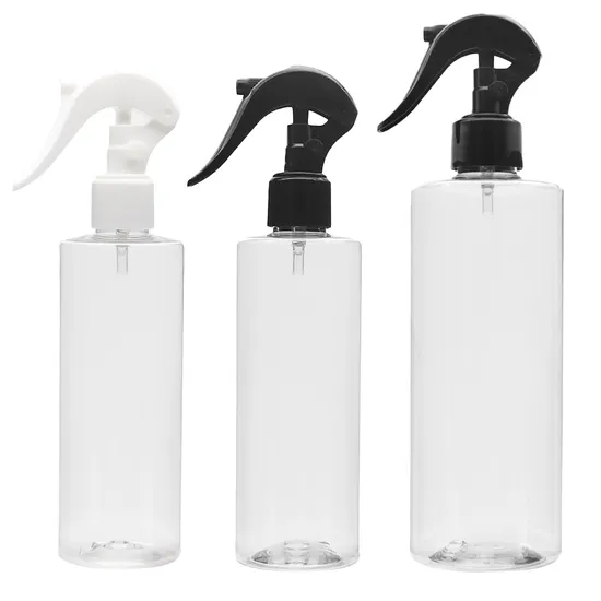 Plastic Bottle Cosmetic Packaging Perfume Pump Bottle for Skincare Airfreshner Bottle