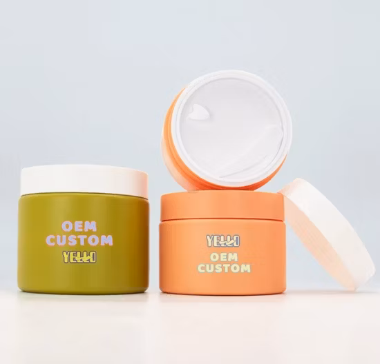 Wholesale 30g 50g 100g 250g 450g Round Pet Plastic Skincare Cosmetic Packaging Cream Jar