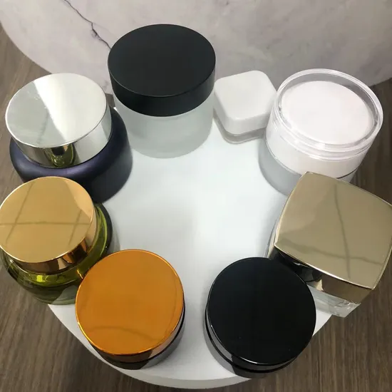 Plastic Beauty Lotion Acrylic Empty Airless Jar or Bottle for Cosmetic Packaging 