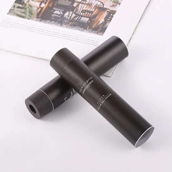 Custom Empty Metal Tube Packaging Squeeze Hand Creams Cosmetics Toothpaste Sunscreen Aluminium Collapsible Tubes with Metal Lid 