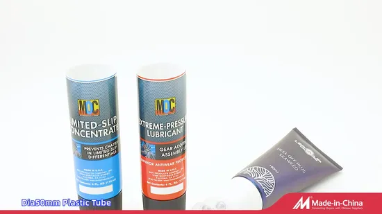 Lotion Cream Cosmetic Plastic Squeeze Tubes with Flip Top Cap 