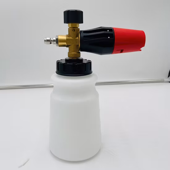Adjustable Snow Foam Lance Soap Bottle Pressure Washer Spray Jet Car Wash Cannon Gun Bottle
