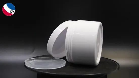 Empty 10ml 20ml 30ml 50ml 100ml 150ml 700ml 750ml Plastic Pet Body Cream Jar with Black Lid for Cosmetic Packaging 