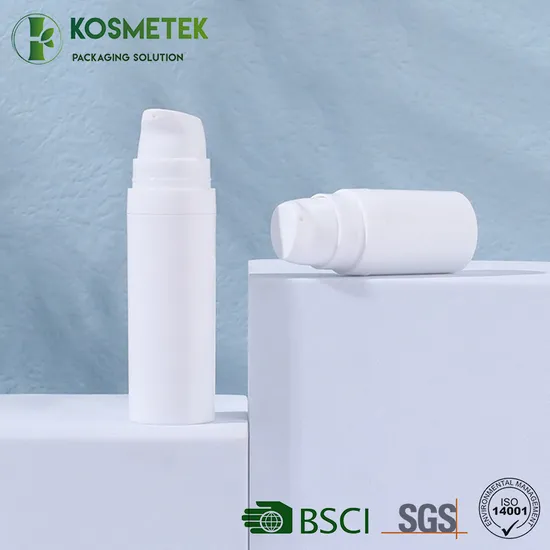 Skincare Packaging 30ml 50ml 80ml PP Plastic Mist Cream Body Soap Airless Spray Cosmetic Bottle 