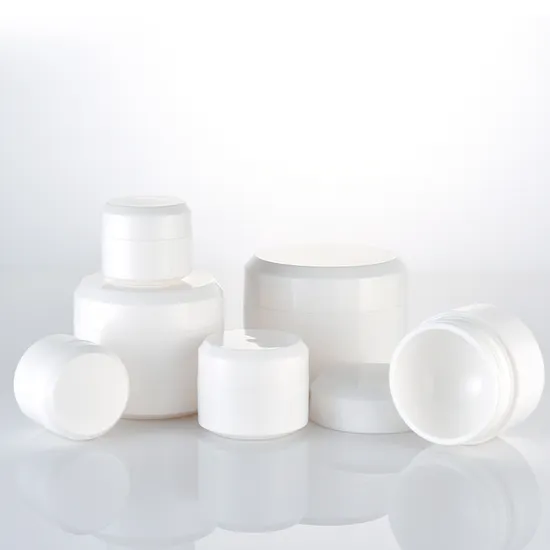 New PP Plastic Cream Jar 15g 30g 50g Skincare Bottle Packaging 